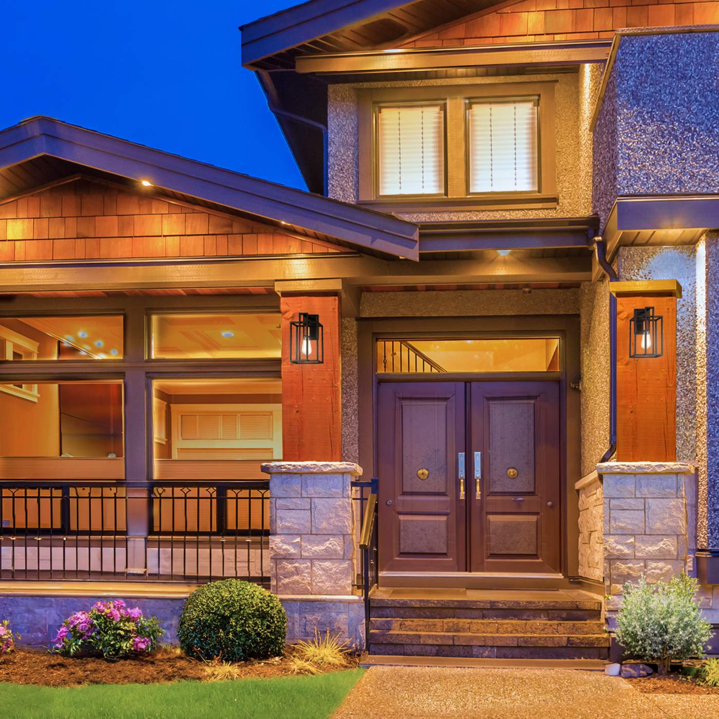 LAKE 1 LIGHT WALL SCONCE - 60-5851