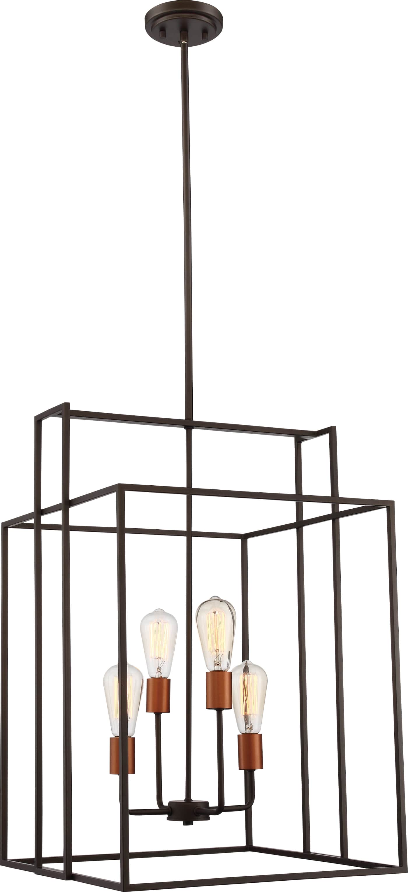 LAKE 4 LIGHT 19" SQUARE PEND - 60-5853
