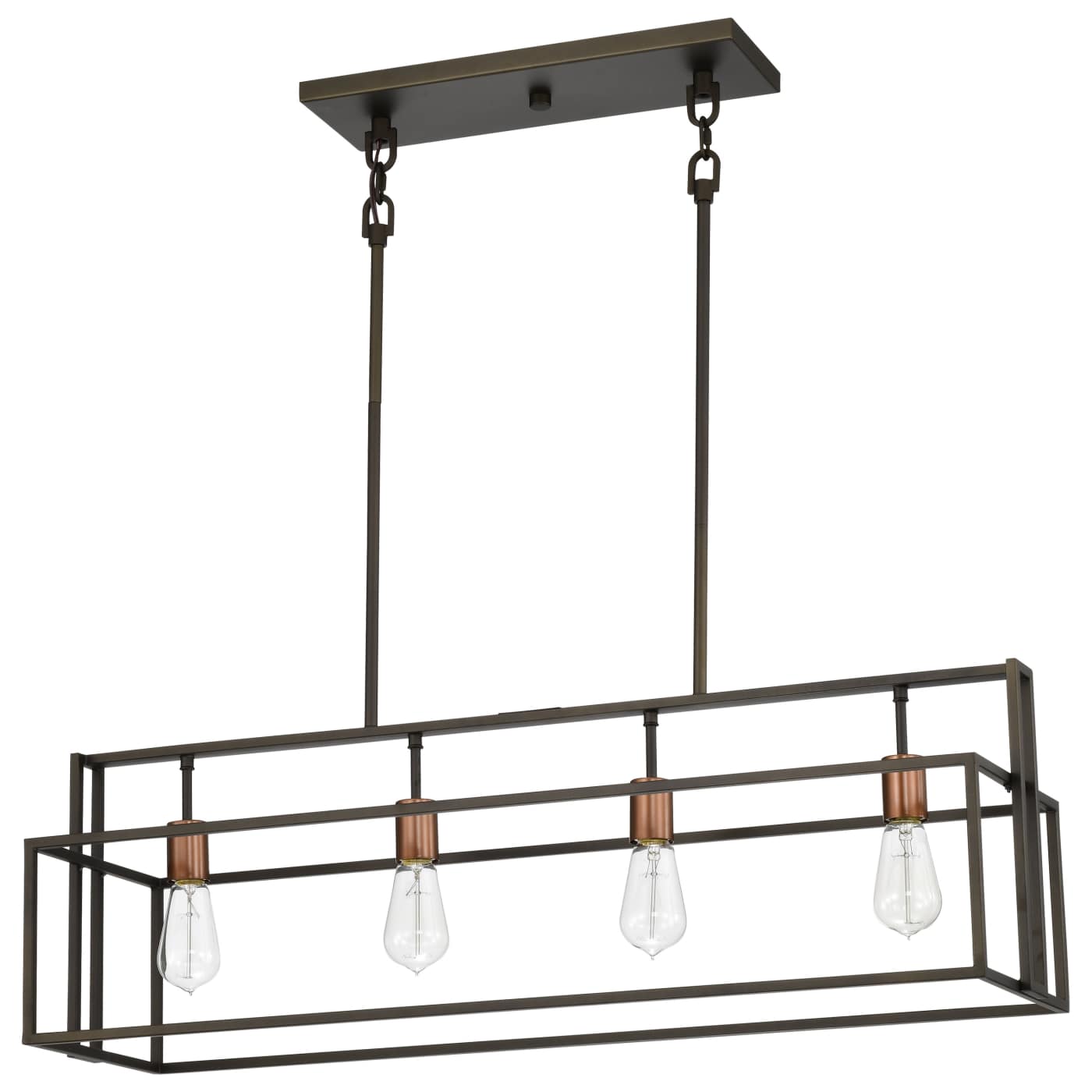 LAKE 4 LIGHT ISLAND PENDANT - 60-5854