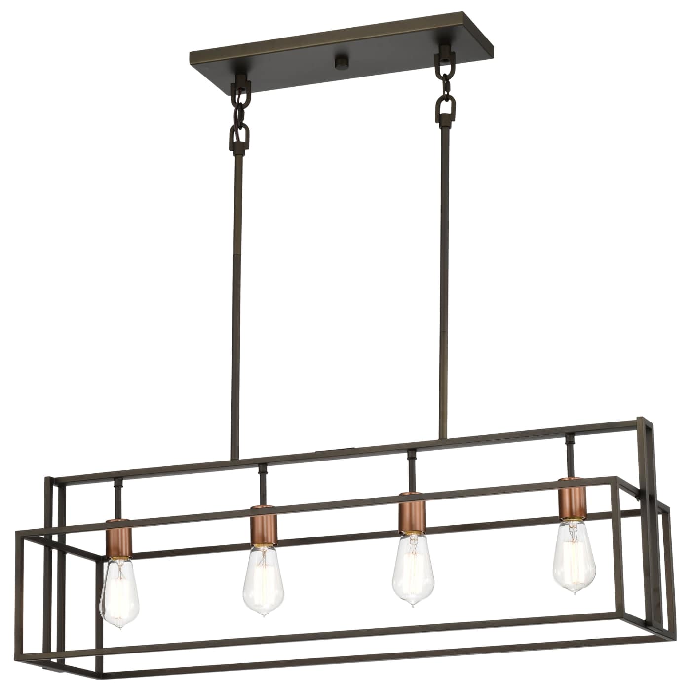 LAKE 4 LIGHT ISLAND PENDANT - 60-5854