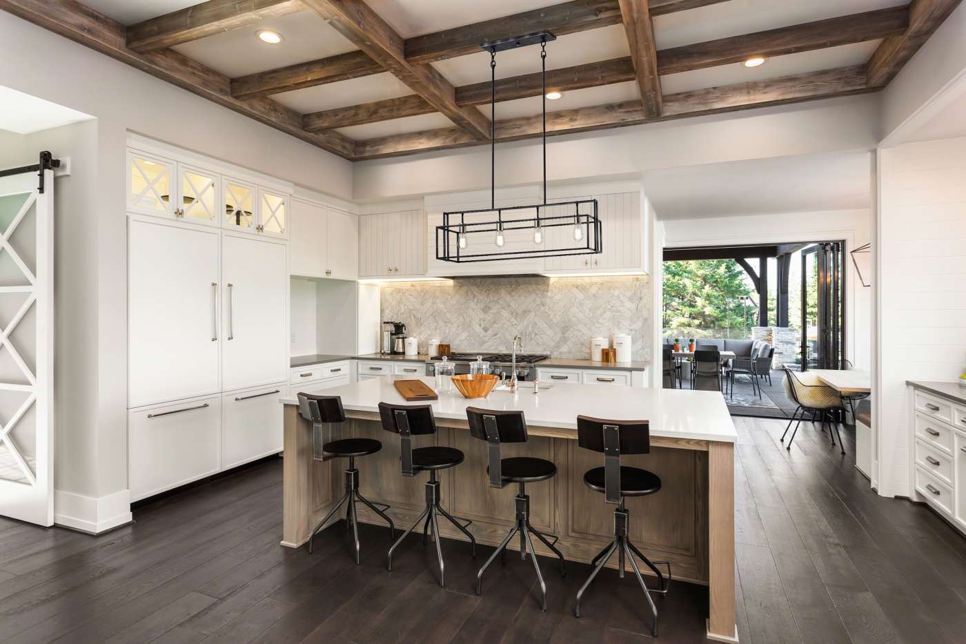 LAKE 4 LIGHT ISLAND PENDANT - 60-5859