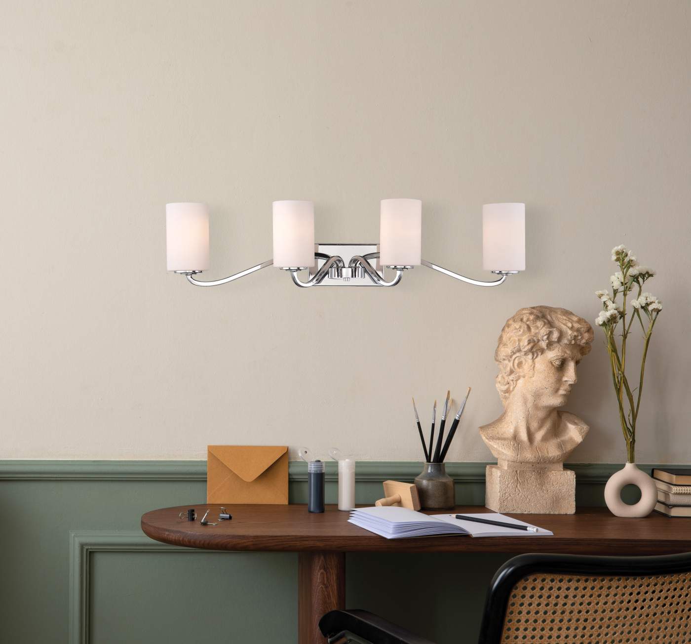 WILLOW 4 LIGHT VANITY - 60-5871