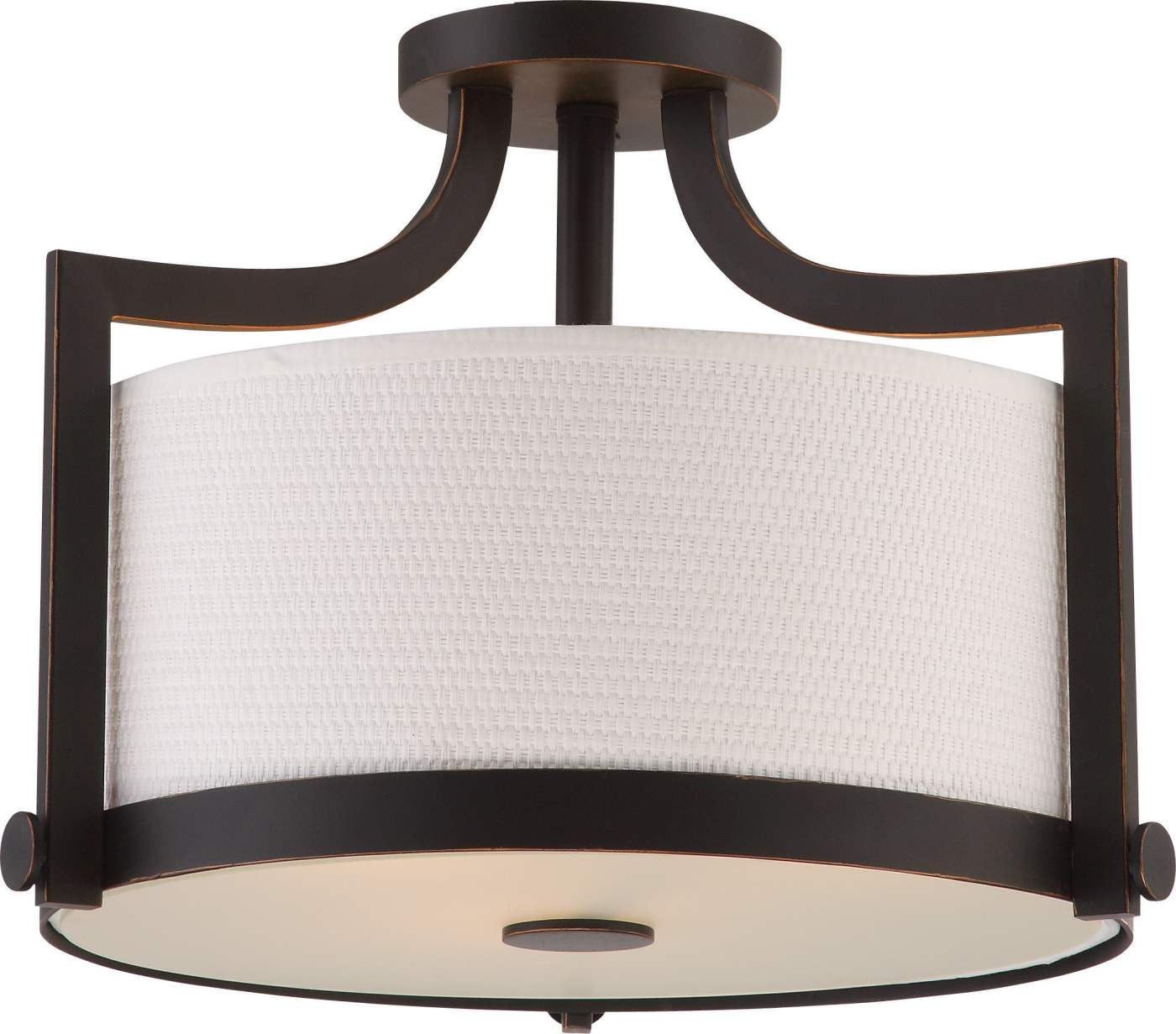 MEADOW 3 LIGHT SEMI FLUSH - 60-5888
