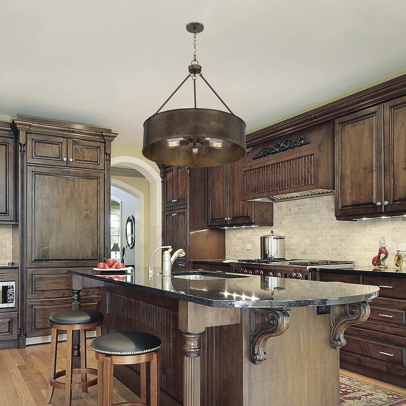 KETTLE 5 LIGHT OVERSIZED PEND - 60-5895