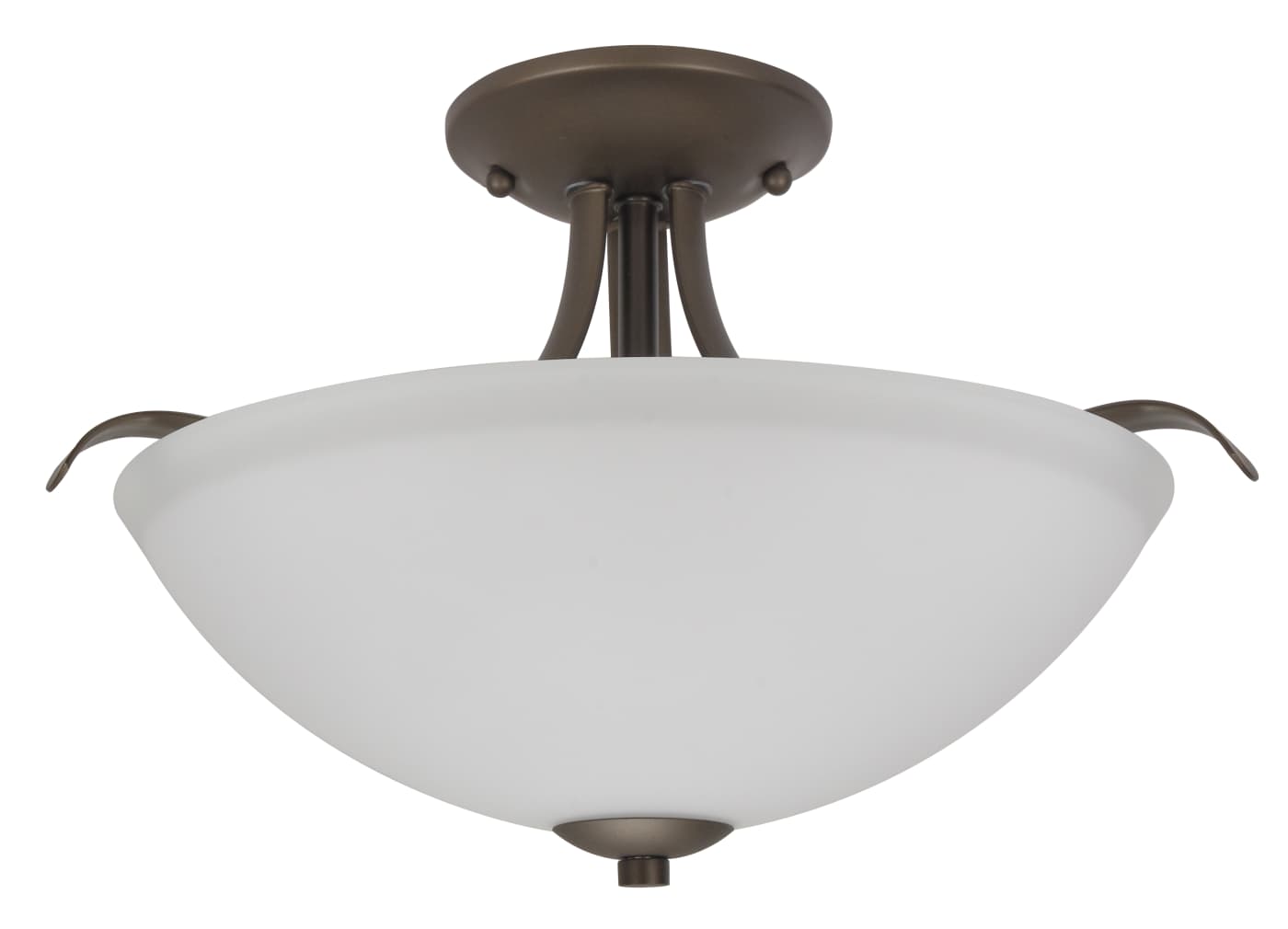 DILLARD 2 LT SEMI FLUSH - 60-5916