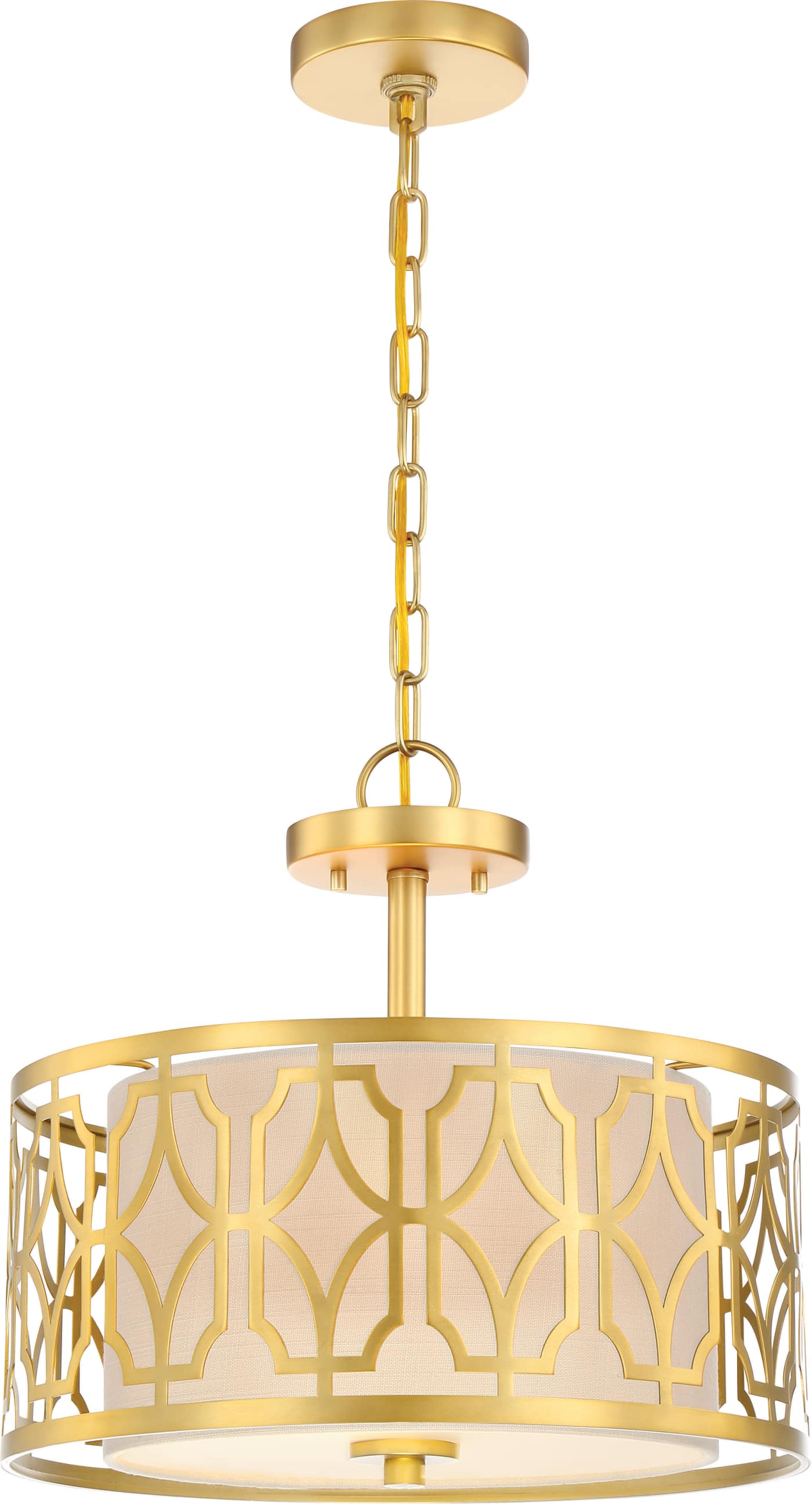 2 LIGHT - 15" SEMI FLUSH FIXTU - 60-5937