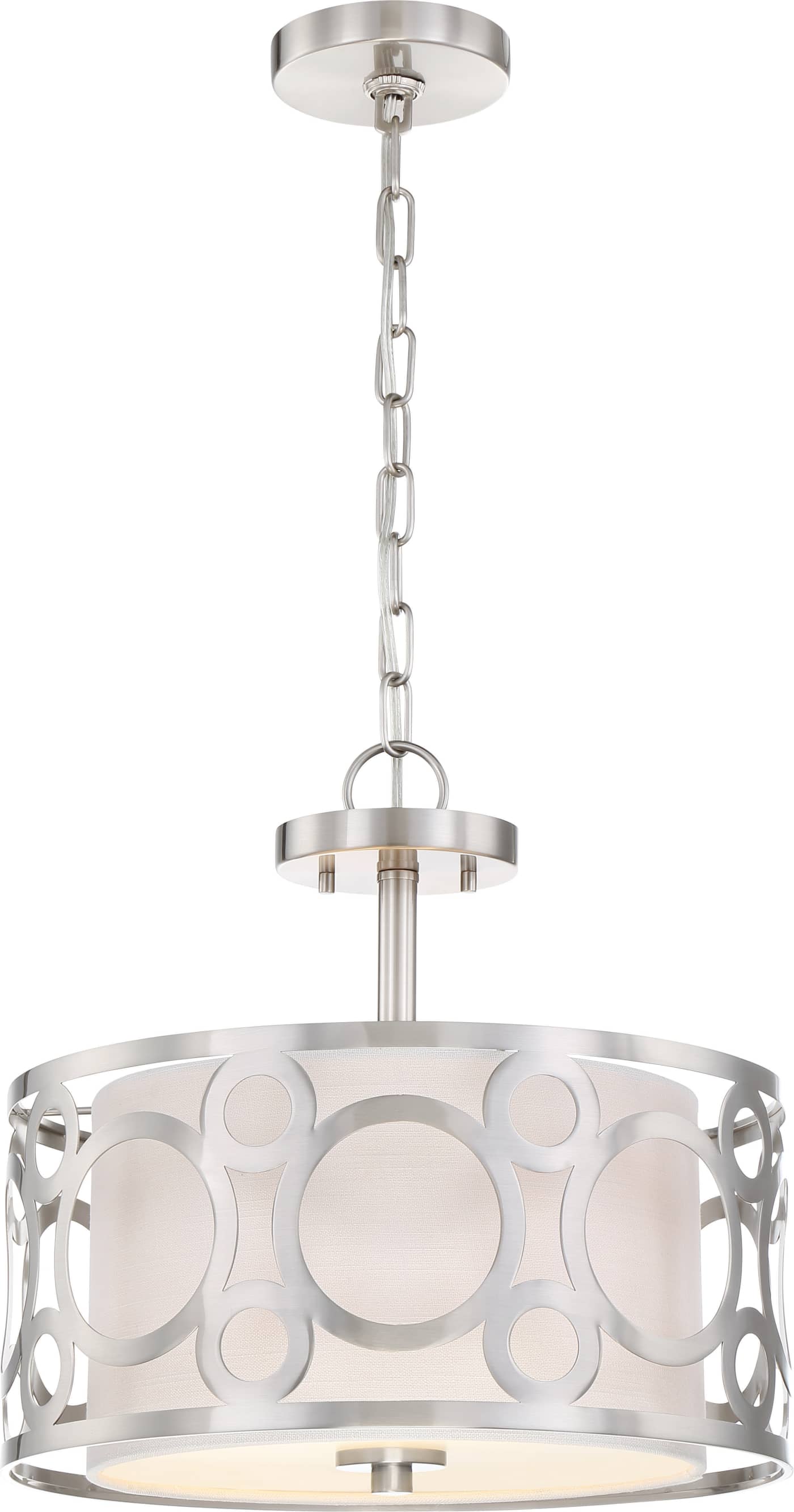 2 LIGHT - 15" SEMI FLUSH FIXTU - 60-5948