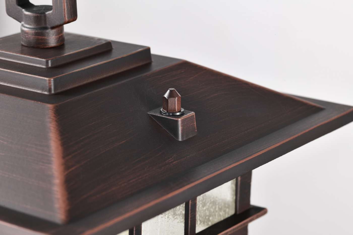 COVE NECK 1LT OUTDOOR SM POST - 60-5955