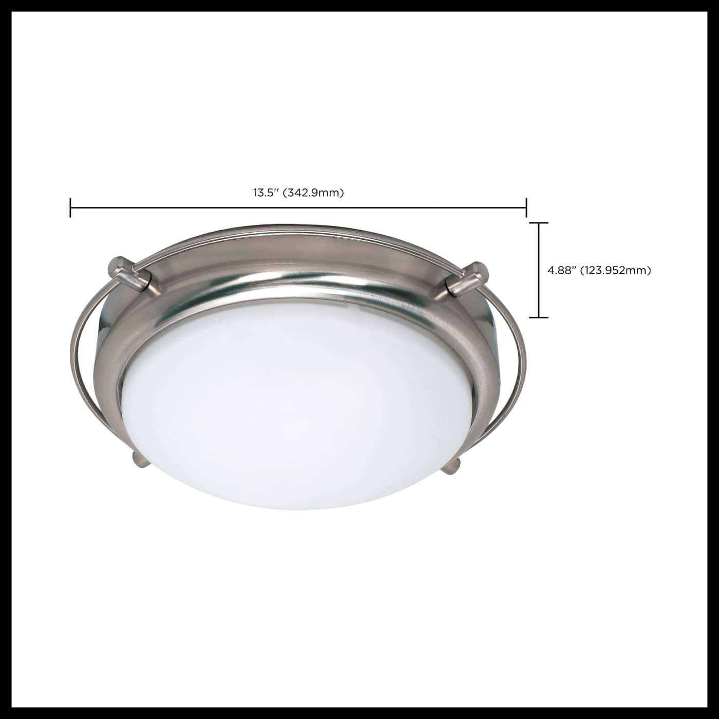POLARIS 2 LT 14" FLUSH FIXTURE - 60-608