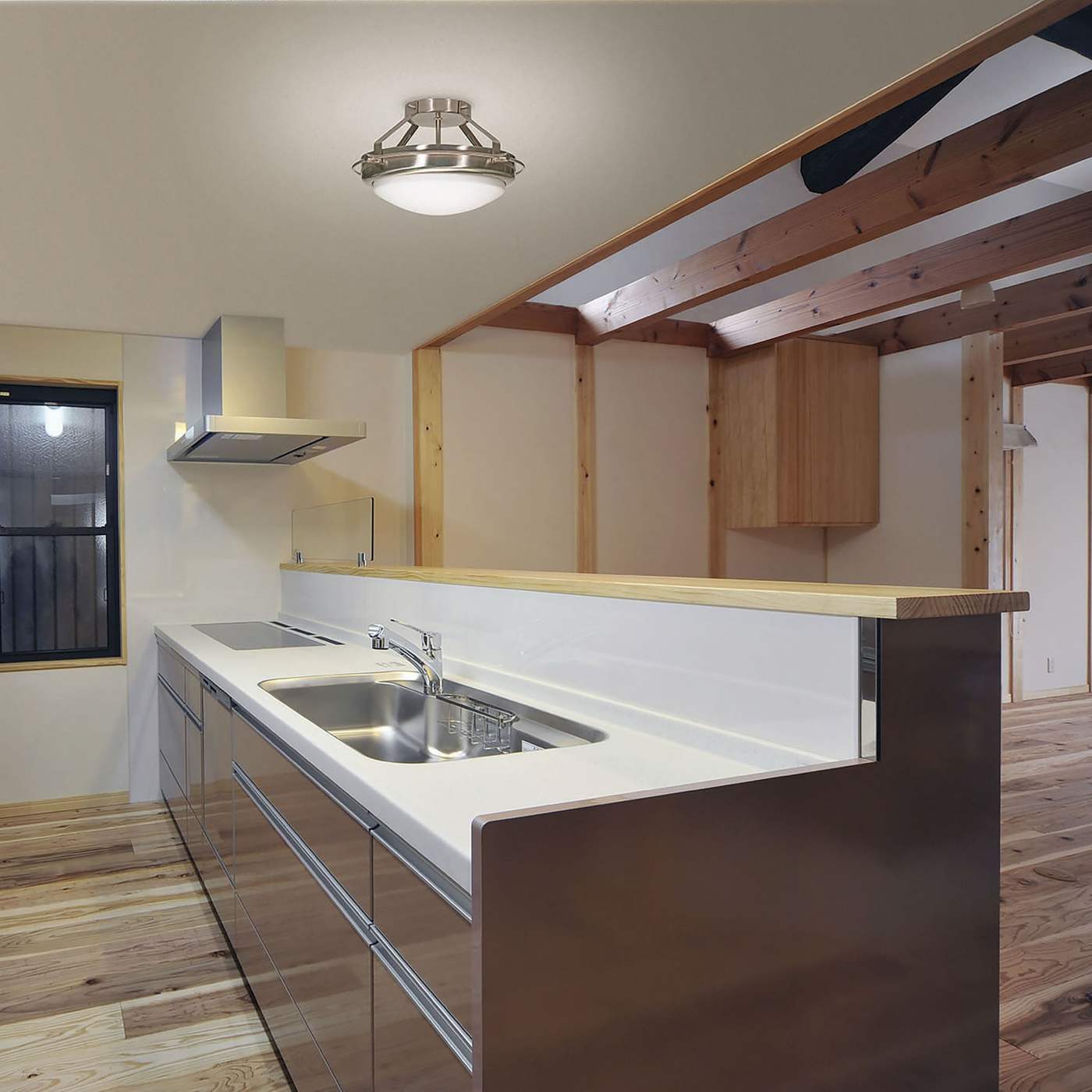 POLARIS 2 LT 14" SEMI FLUSH - 60-609