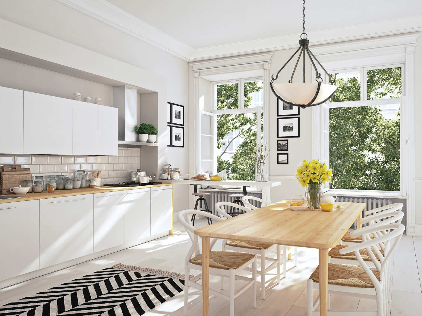 SHERWOOD 4 LIGHT PENDANT - 60-6125