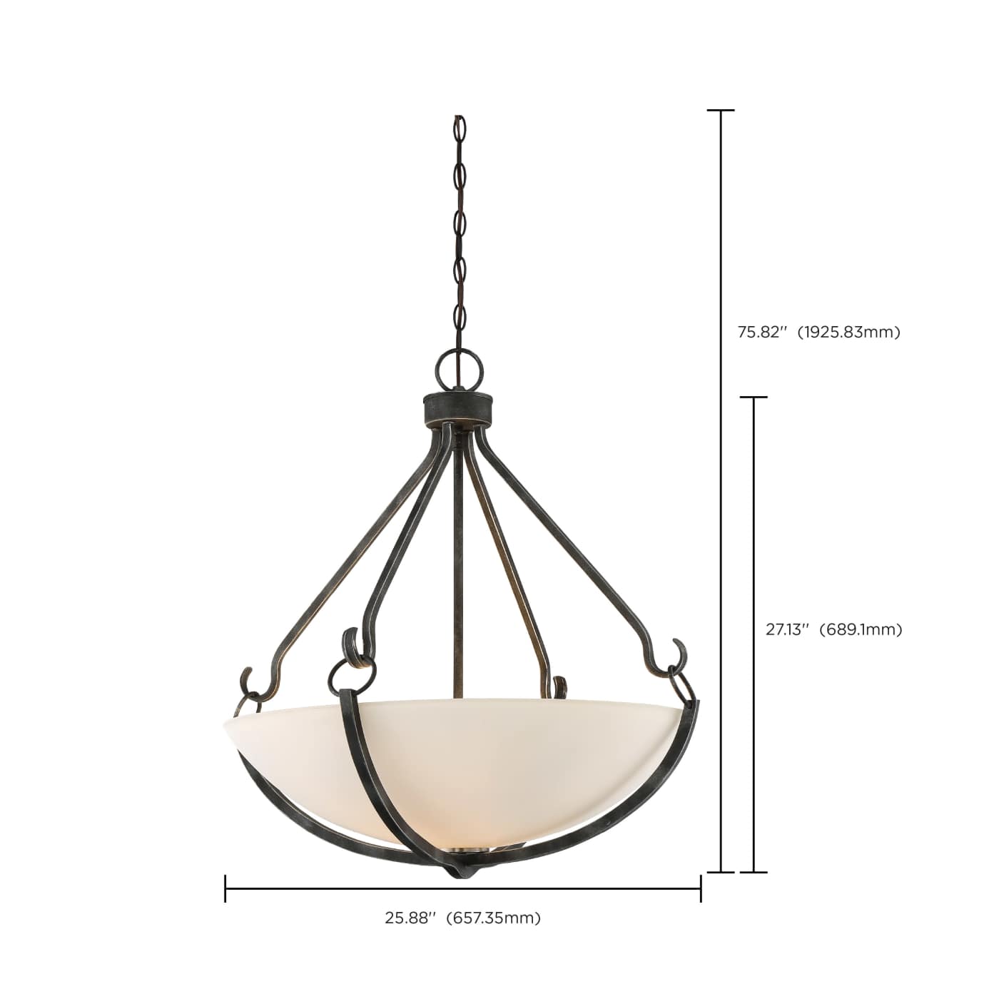 SHERWOOD 4 LIGHT PENDANT - 60-6125