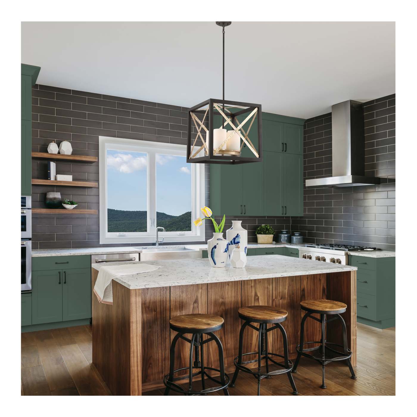 BOXER 4 LIGHT PENDANT - 60-6134