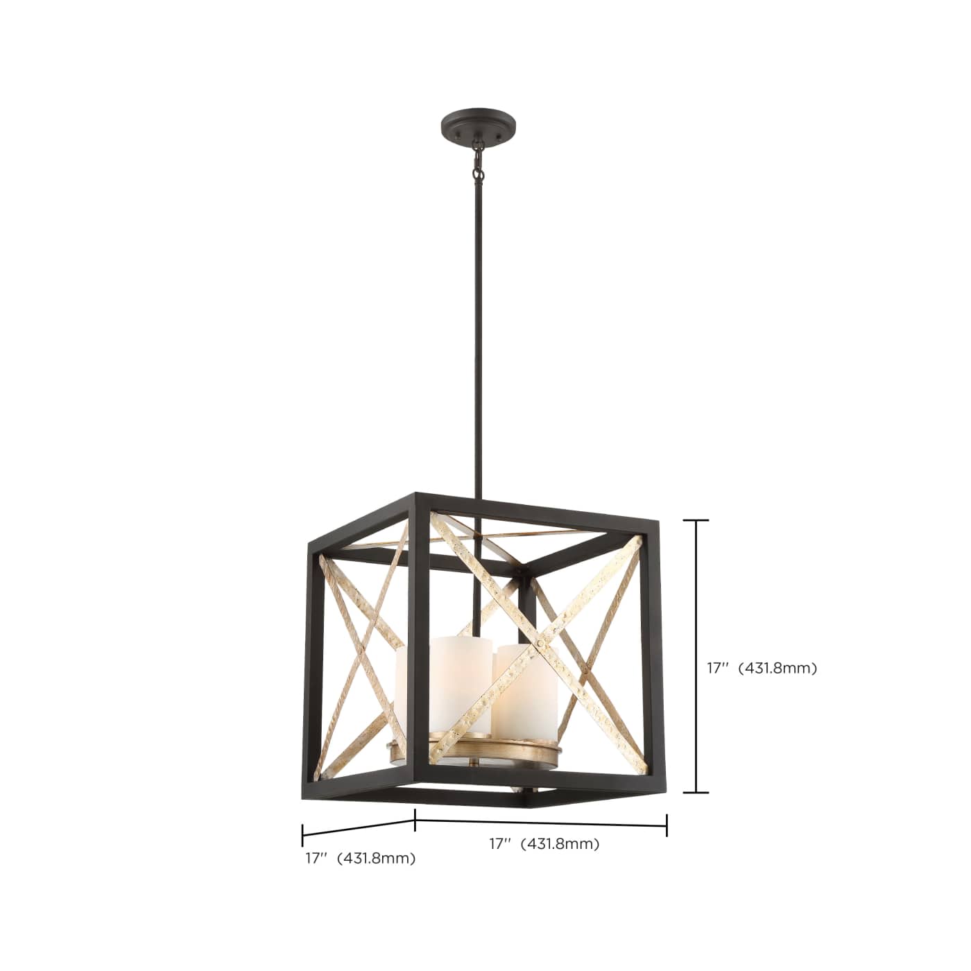 BOXER 4 LIGHT PENDANT - 60-6134