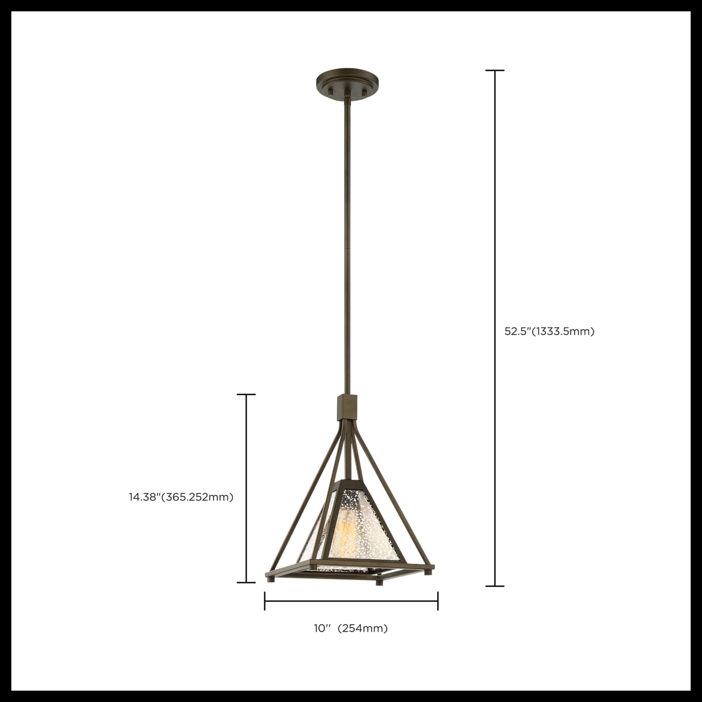 MYSTIC - 1 LT SMALL PENDANT - 60-6283