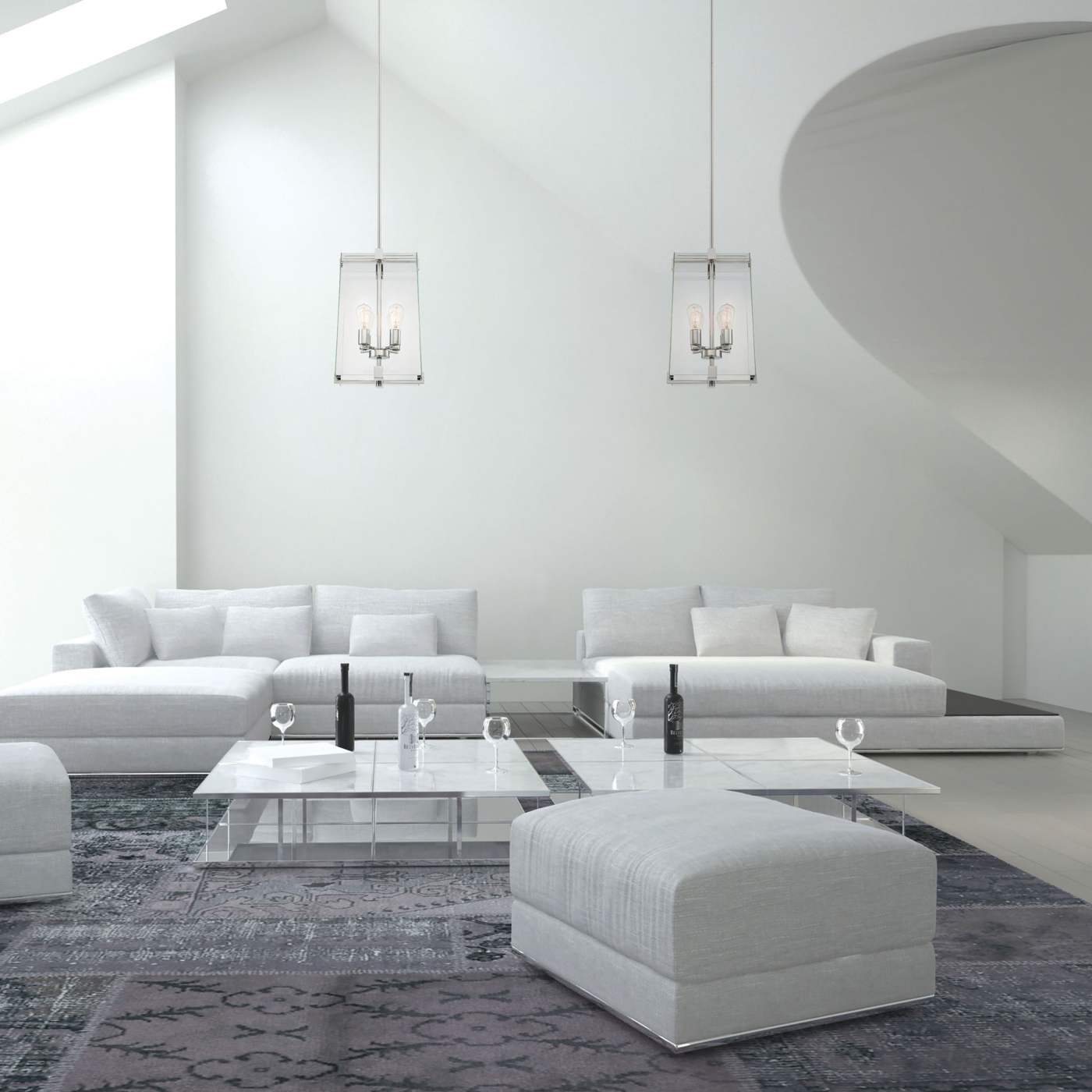 SHELBY - 4 LIGHT FOYER - 60-6292