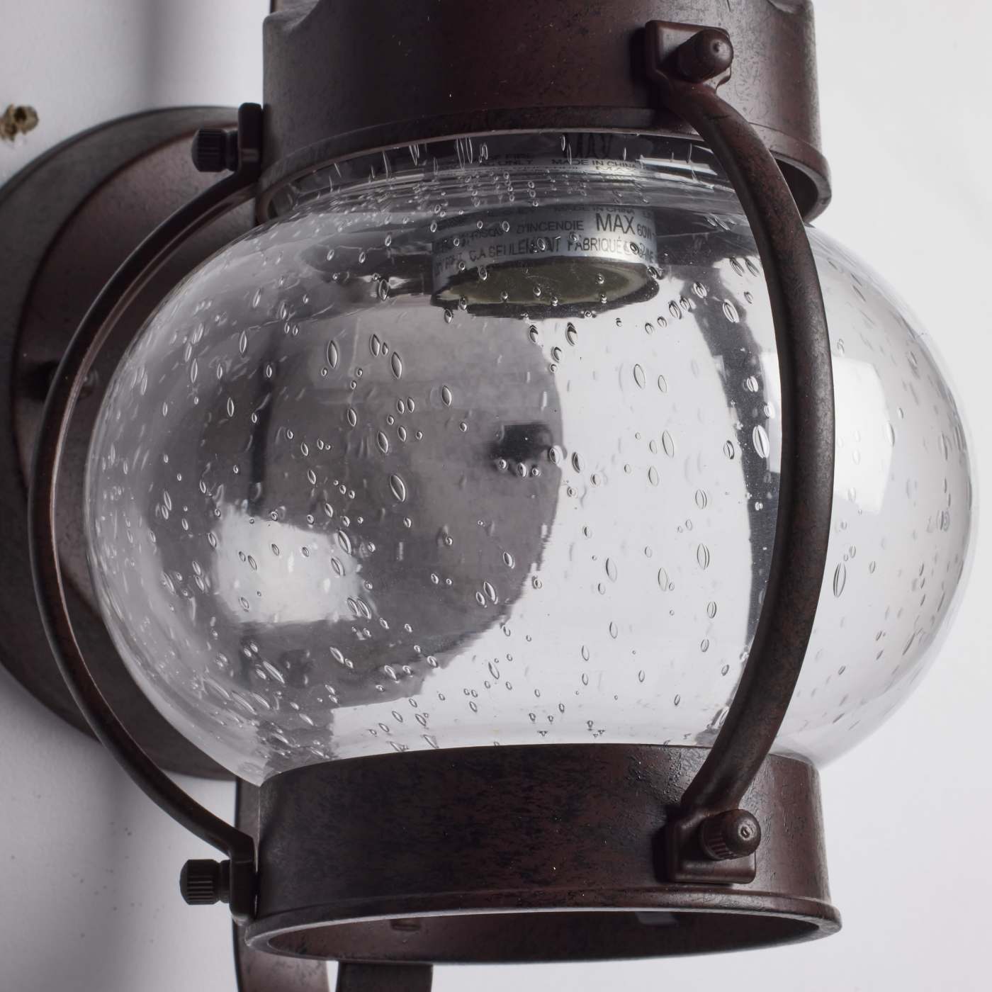 1 LT ONION OUTDOOR WALL FIXTRE - 60-631