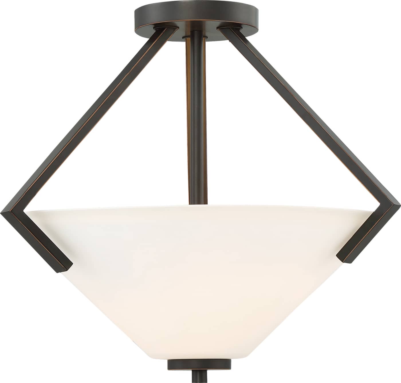 NOME 2 LIGHT SEMI FLUSH - 60-6351