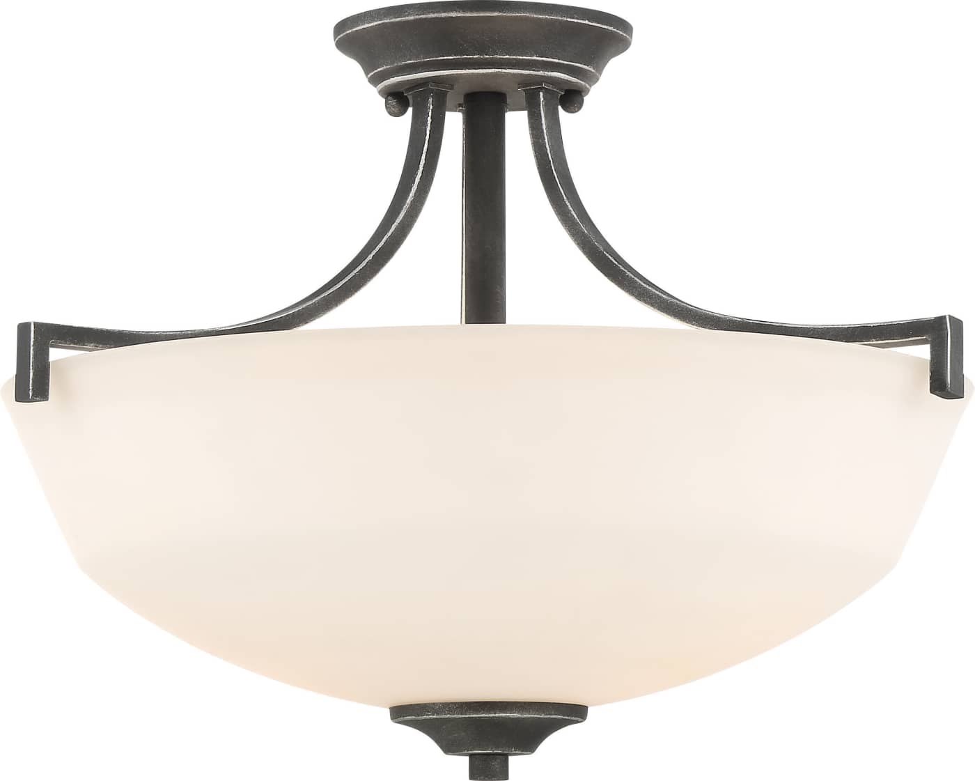 CHESTER - 2 LIGHT SEMI FLUSH - 60-6369