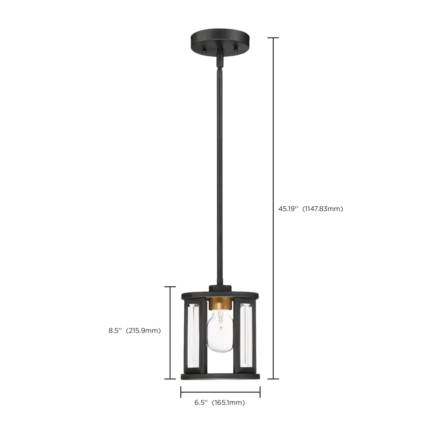 PAYNE 1 LIGHT MINI PENDANT - 60-6412