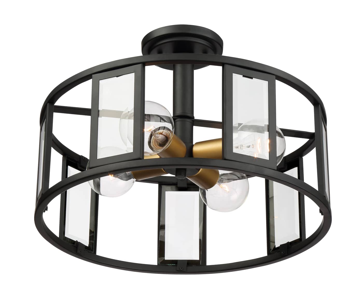 PAYNE 4 LIGHT SEMI-FLUSH - 60-6413