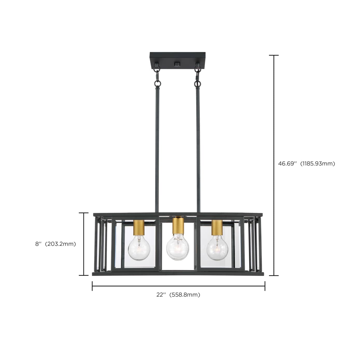 PAYNE 4 LIGHT PENDANT - 60-6414