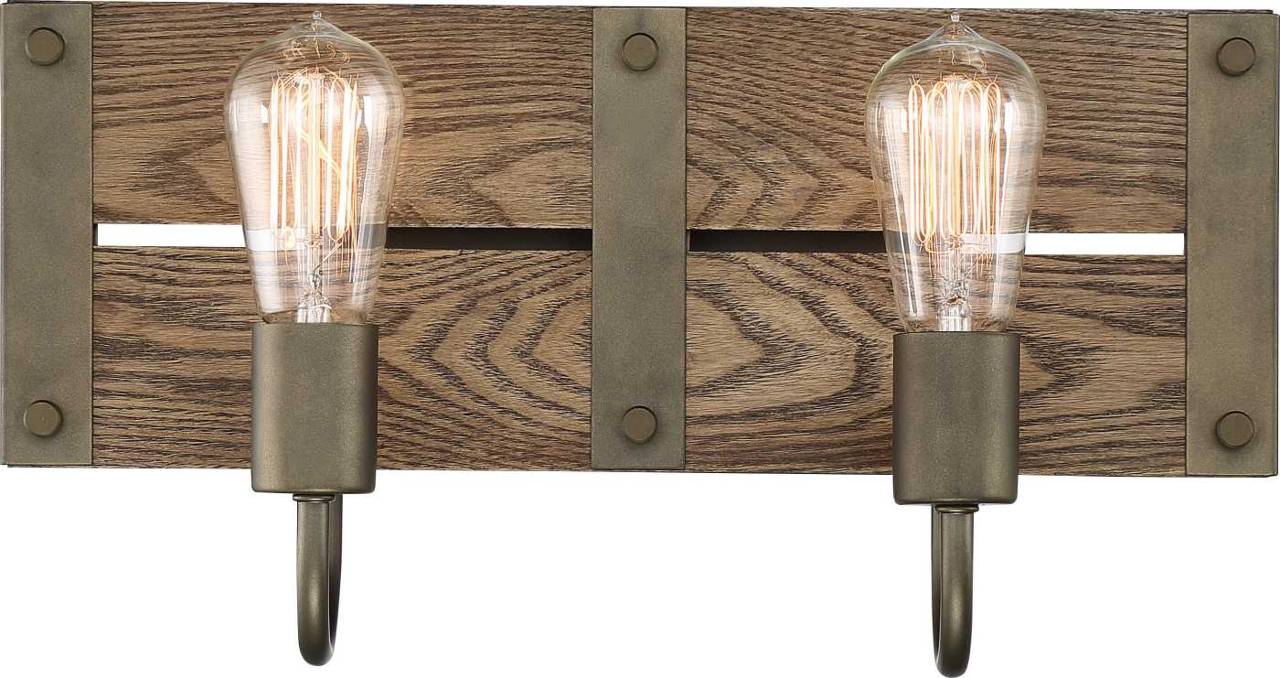 WINCHESTER 2 LIGHT VANITY - 60-6428