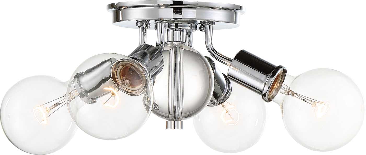 BOUNCE 4 LIGHT FLUSH MOUNT - 60-6564