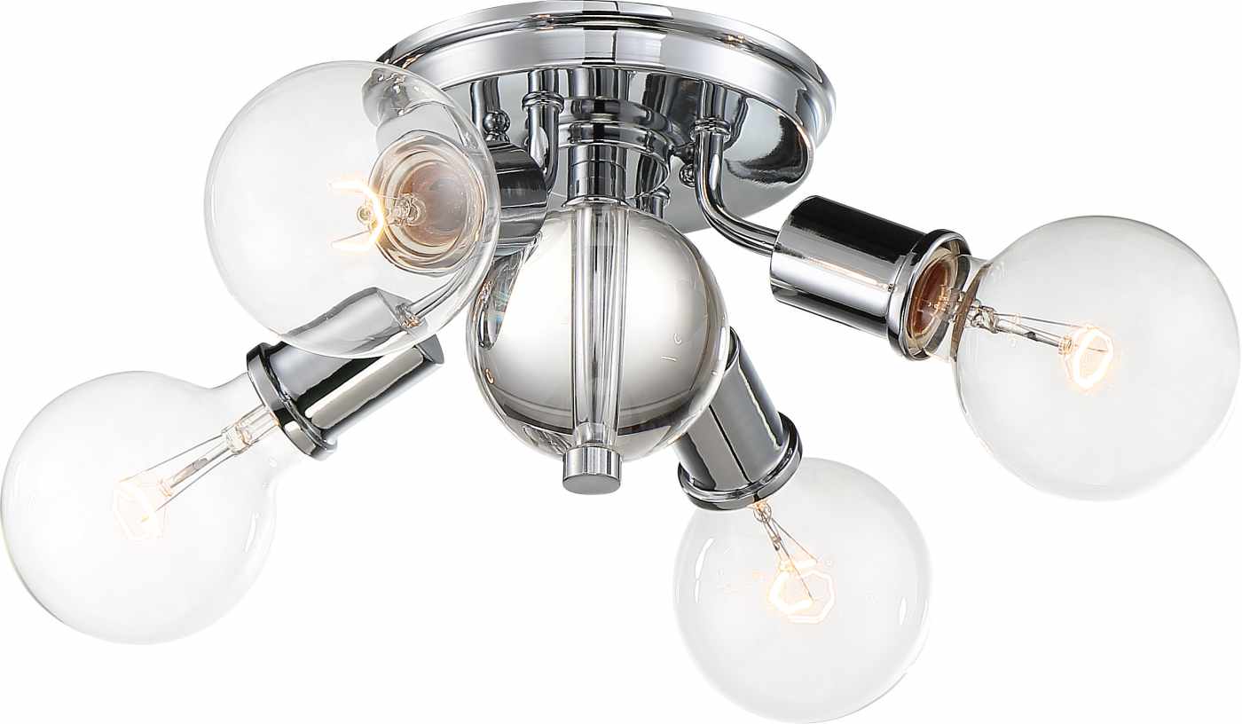 BOUNCE 4 LIGHT FLUSH MOUNT - 60-6564