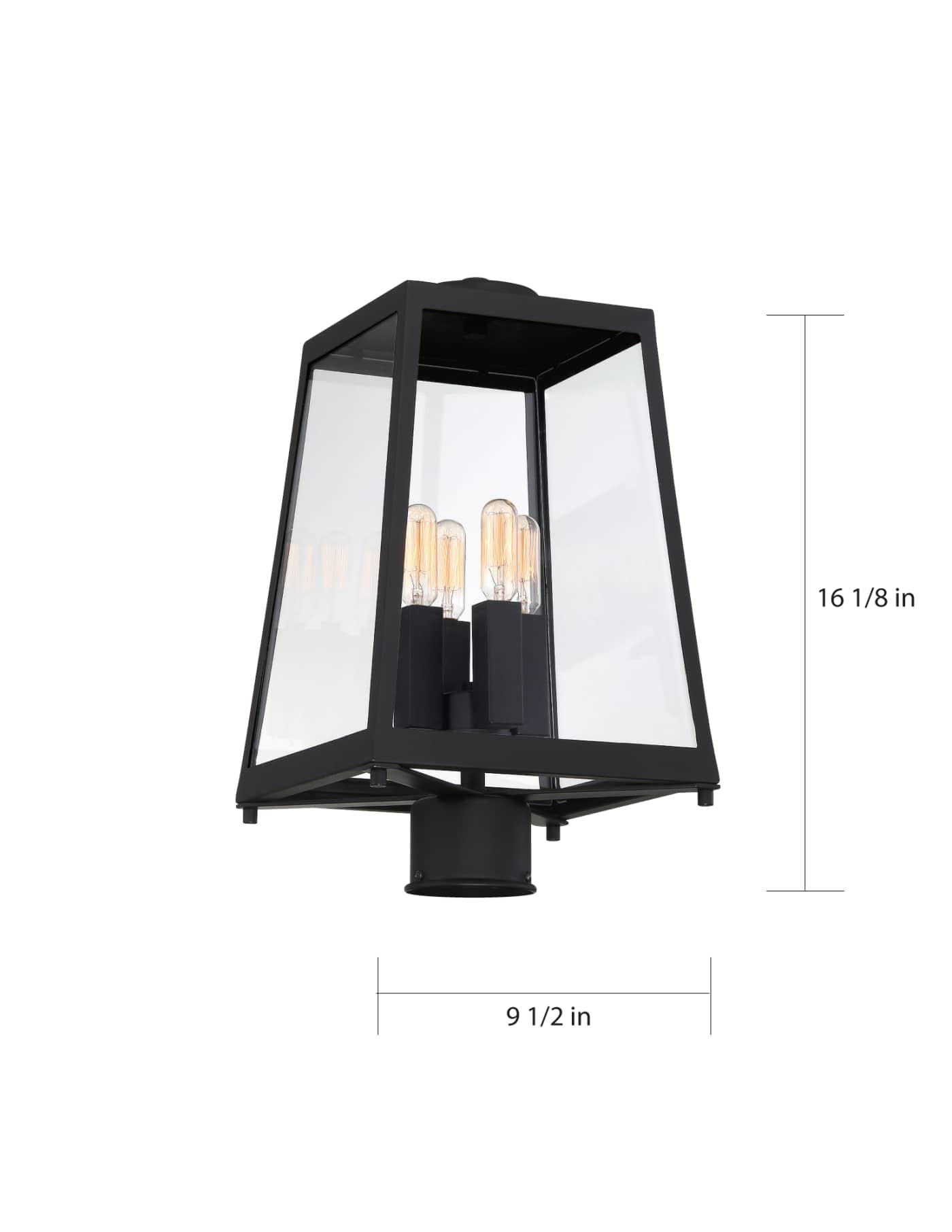HALIFAX 4 LIGHT POST LANTERN - 60-6585