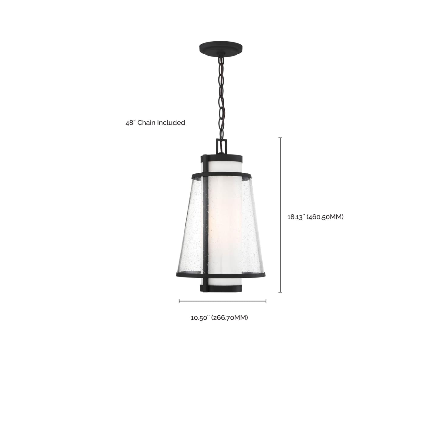 ANAU 1 LIGHT HANGING LANTERN - 60-6604