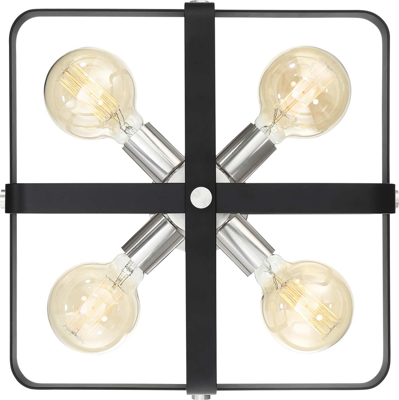 PRANA 4 LIGHT FLUSH MOUNT - 60-6624