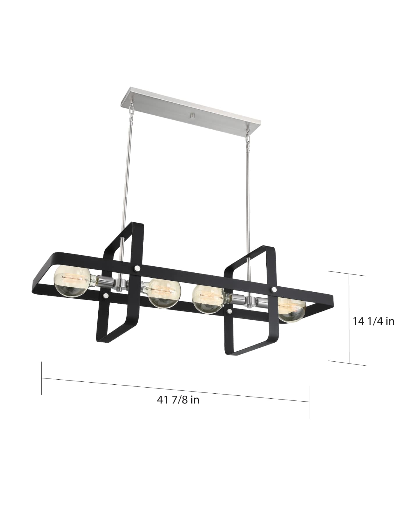 PRANA 4 LIGHT ISLAND PENDANT - 60-6625