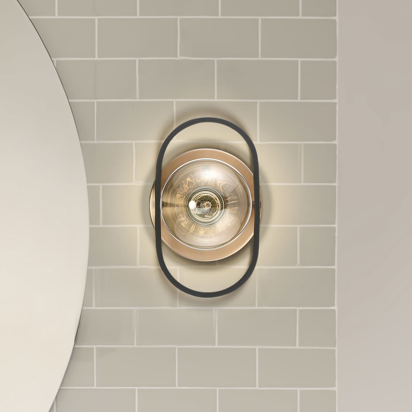 CHASSIS 1 LIGHT WALL SCONCE - 60-6651