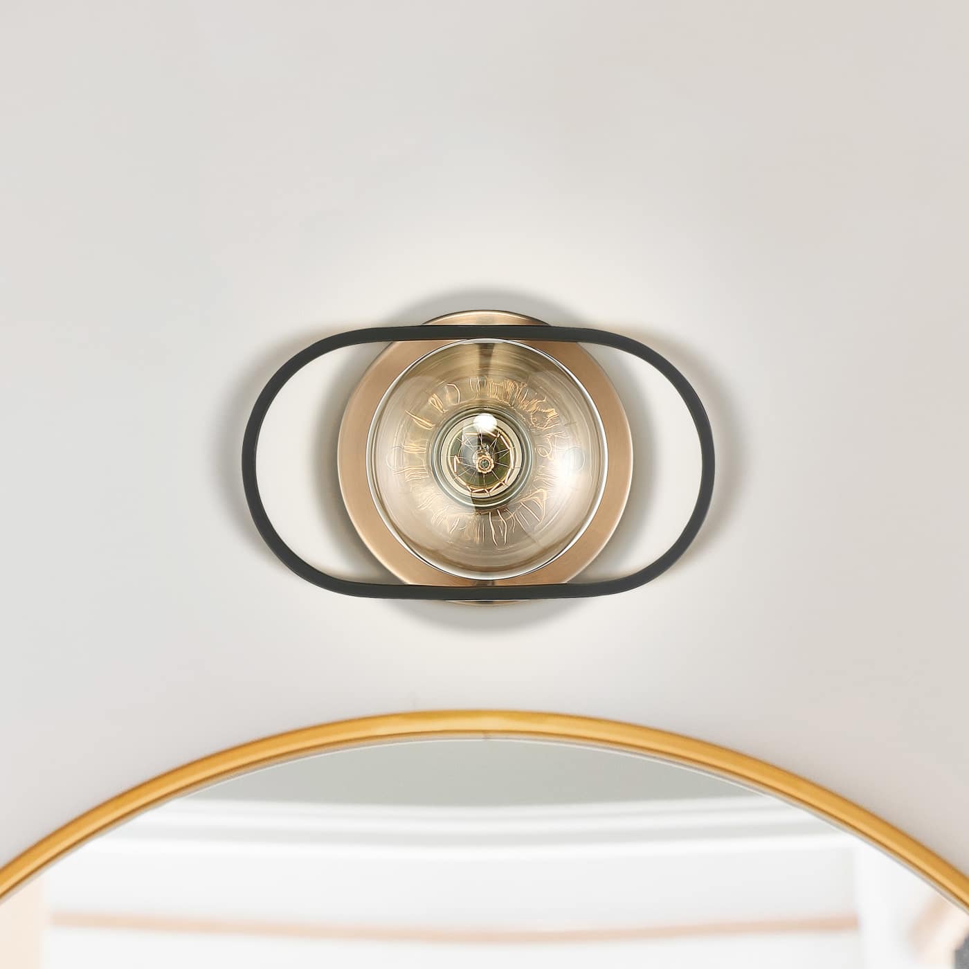 CHASSIS 1 LIGHT WALL SCONCE - 60-6651