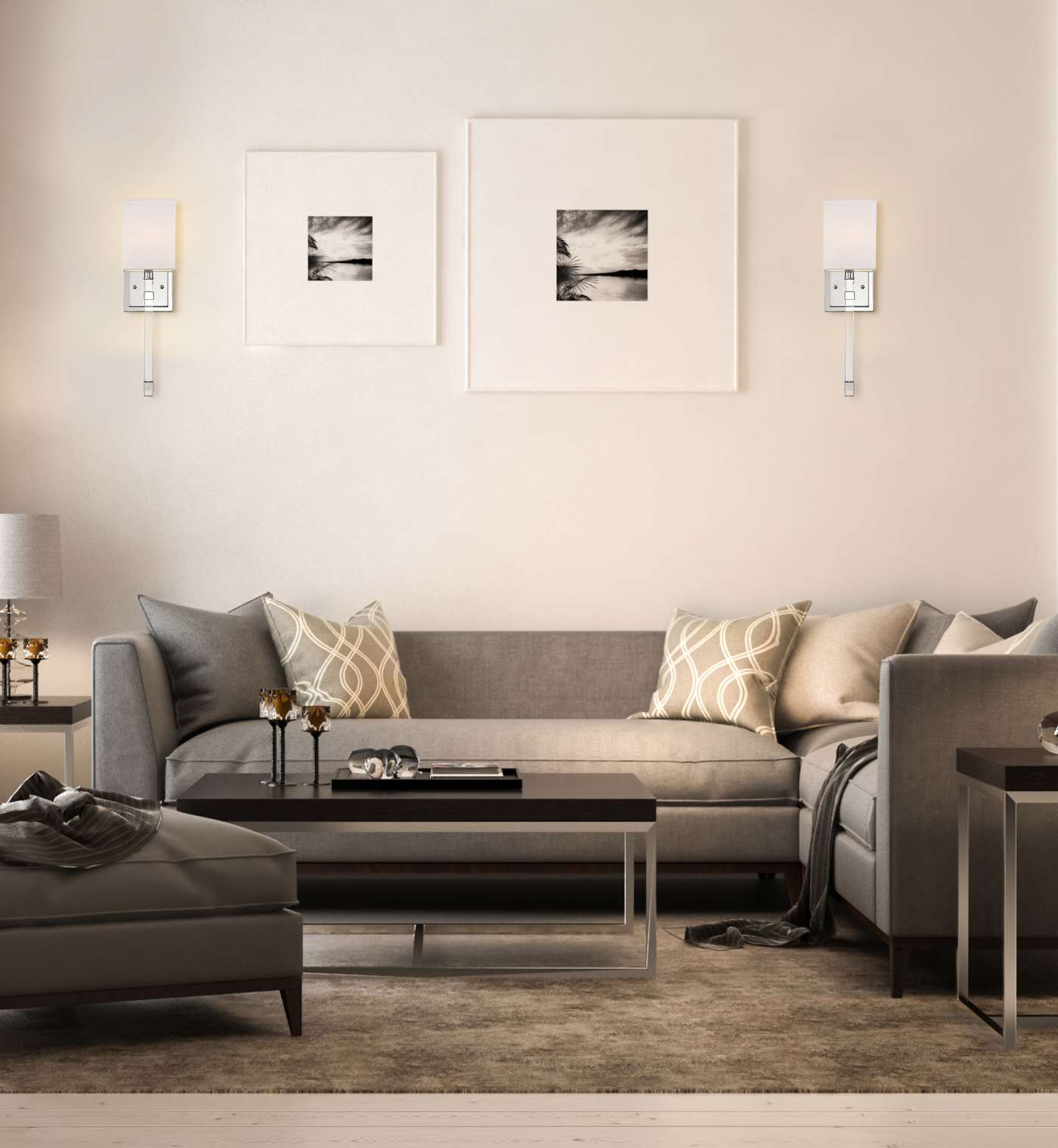 THOMPSON 1 LIGHT WALL SCONCE - 60-6682