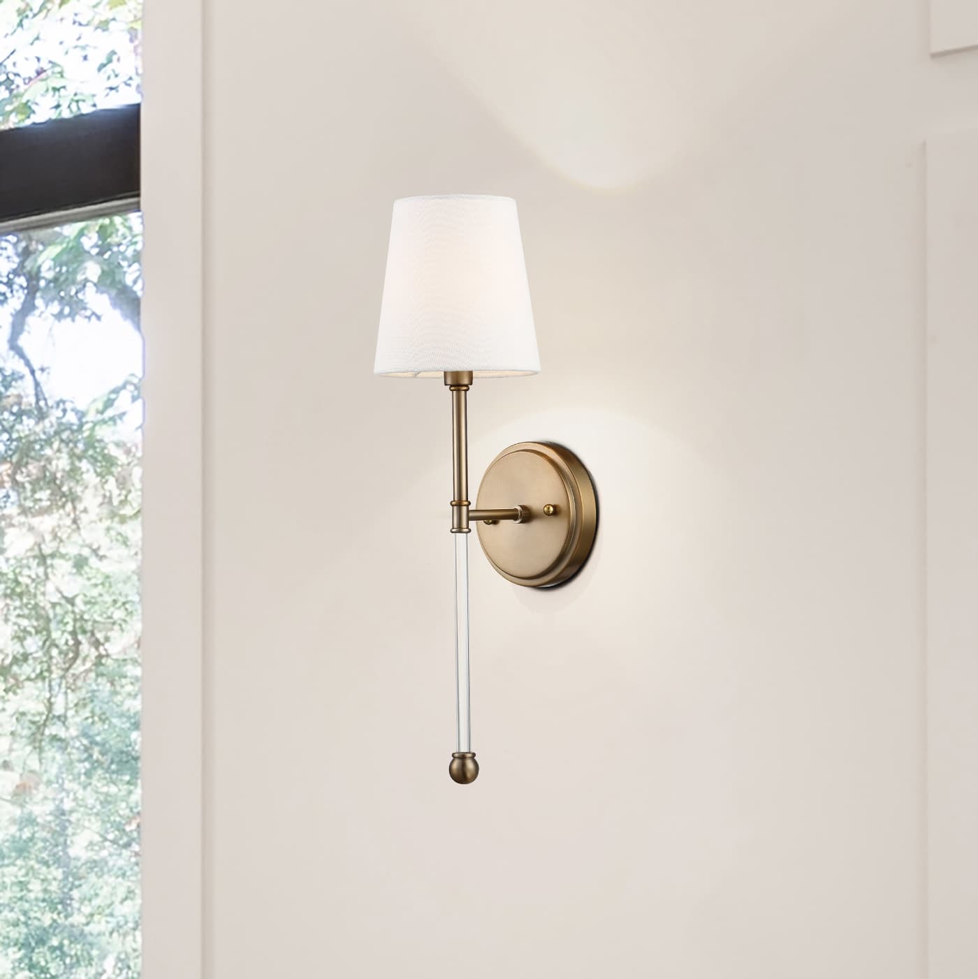 OLMSTEAD 1 LIGHT WALL SCONCE - 60-6687