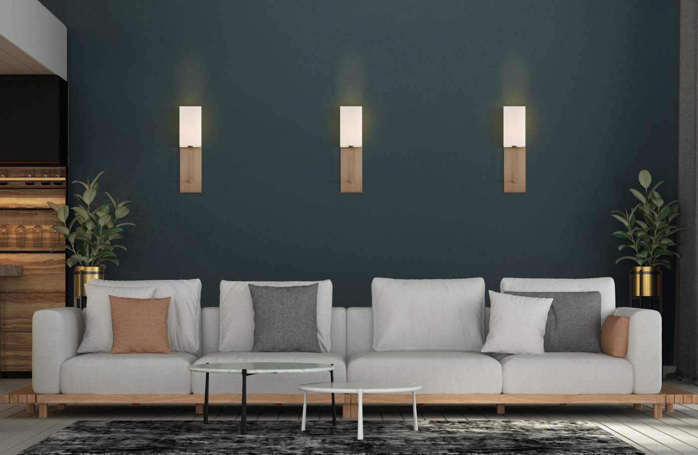 VESEY 1 LIGHT WALL SCONCE - 60-6692