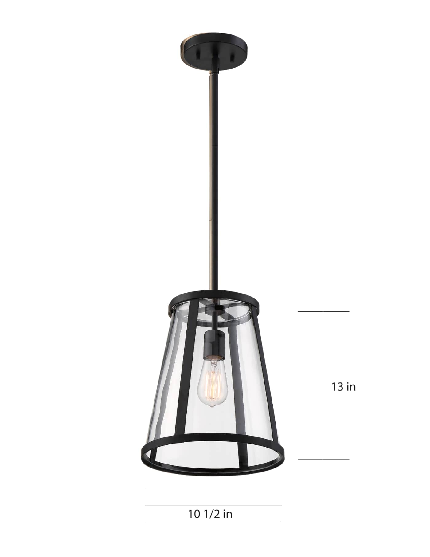 BRUGE 1 LIGHT PENDANT - 60-6699