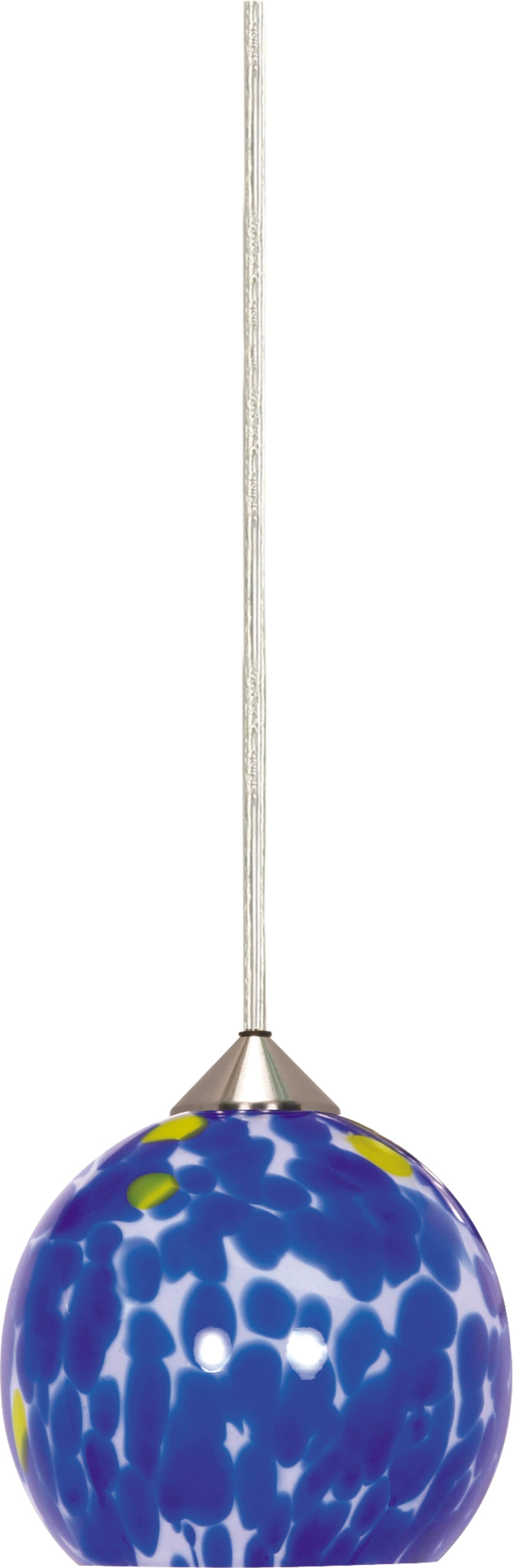 CASPBLU SPHERE HAL PEND BR/NIC - 60-670