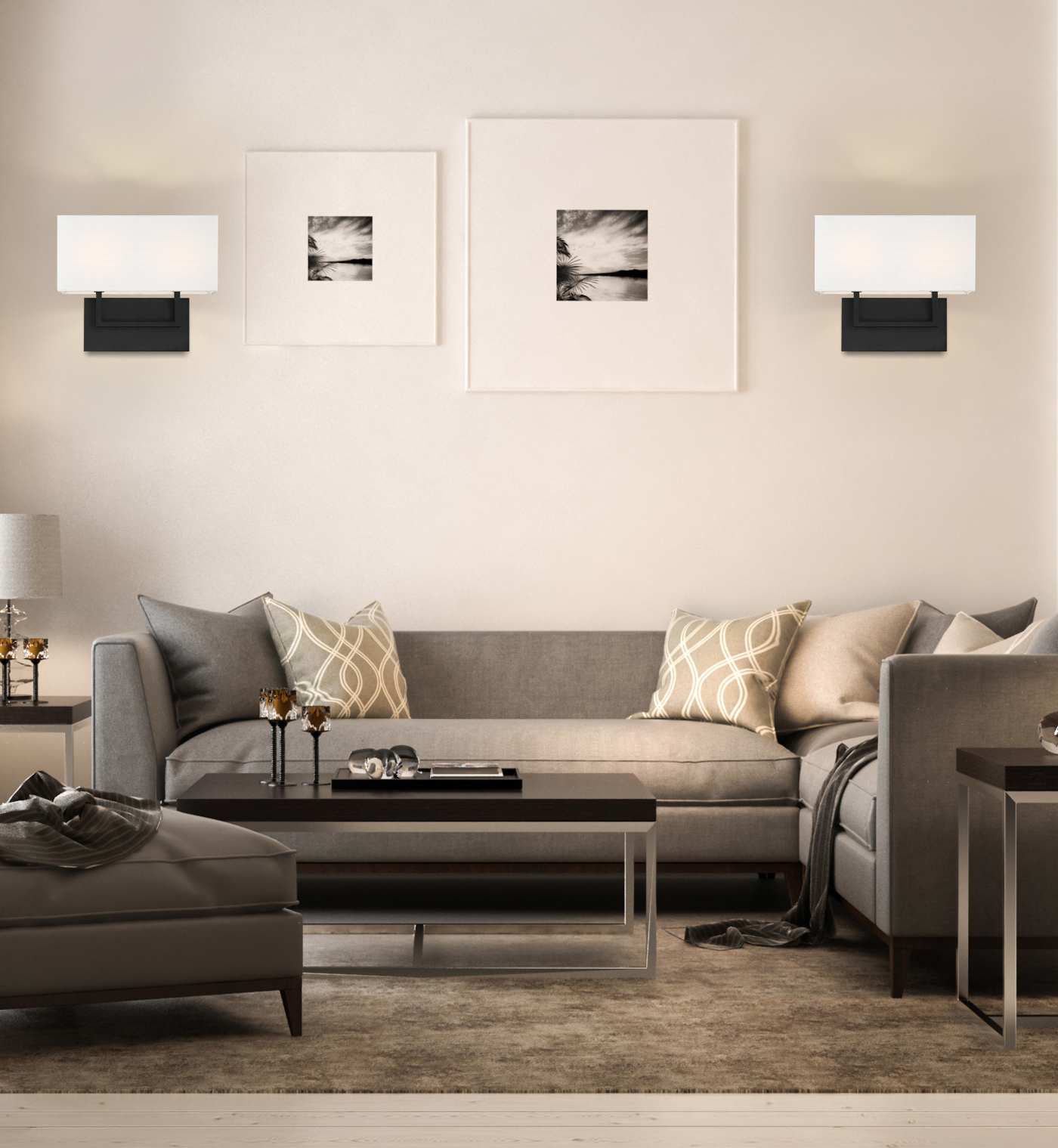 TRIBECA 2 LIGHT VANITY - 60-6719