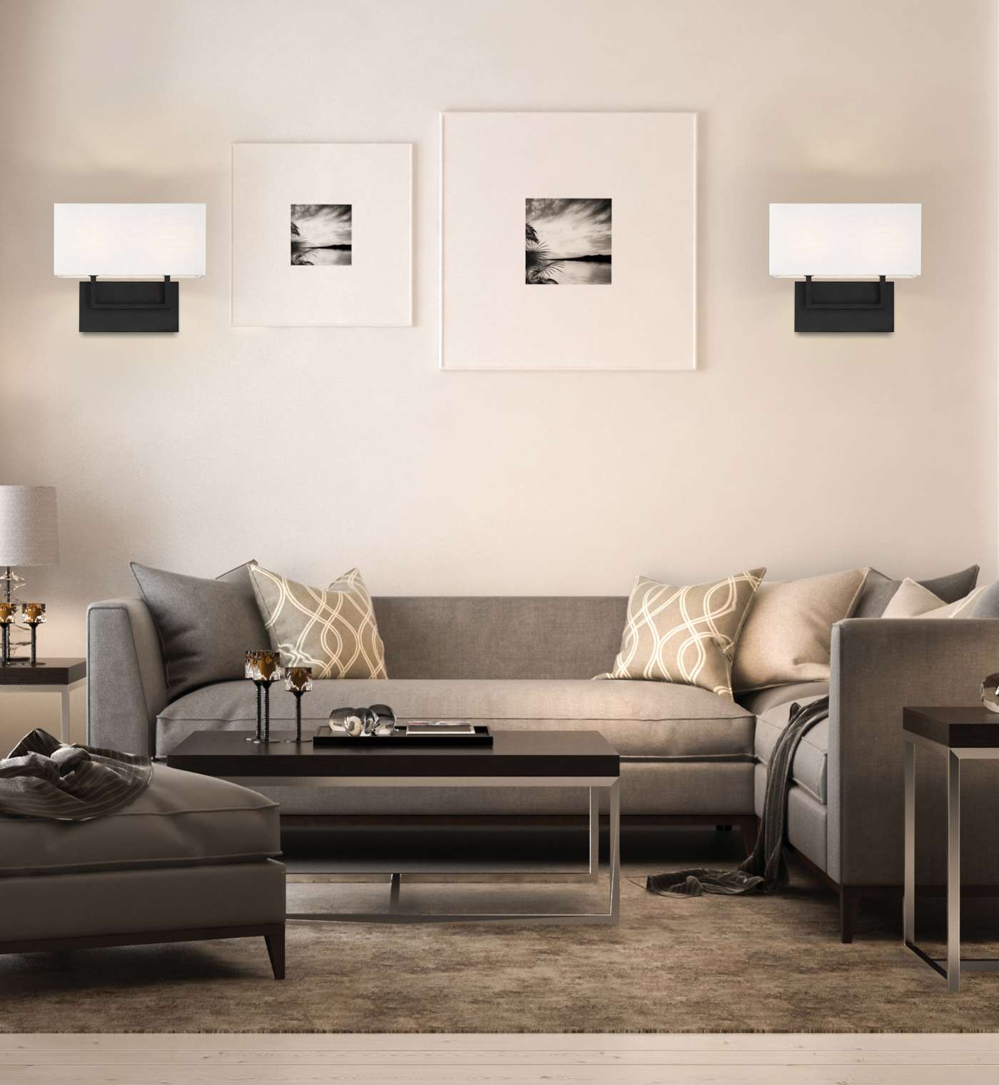 TRIBECA 2 LIGHT VANITY - 60-6719