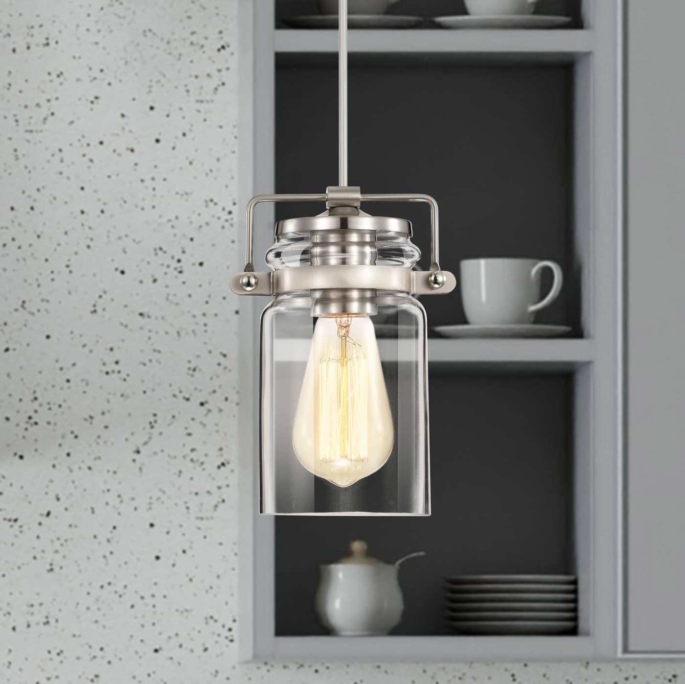 ANTEBELLUM 1 LT MINI PENDANT - 60-6736
