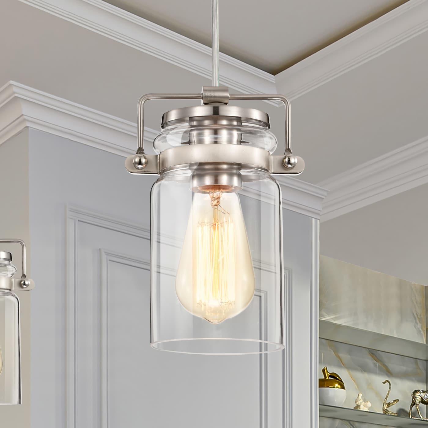 ANTEBELLUM 1 LT MINI PENDANT - 60-6736