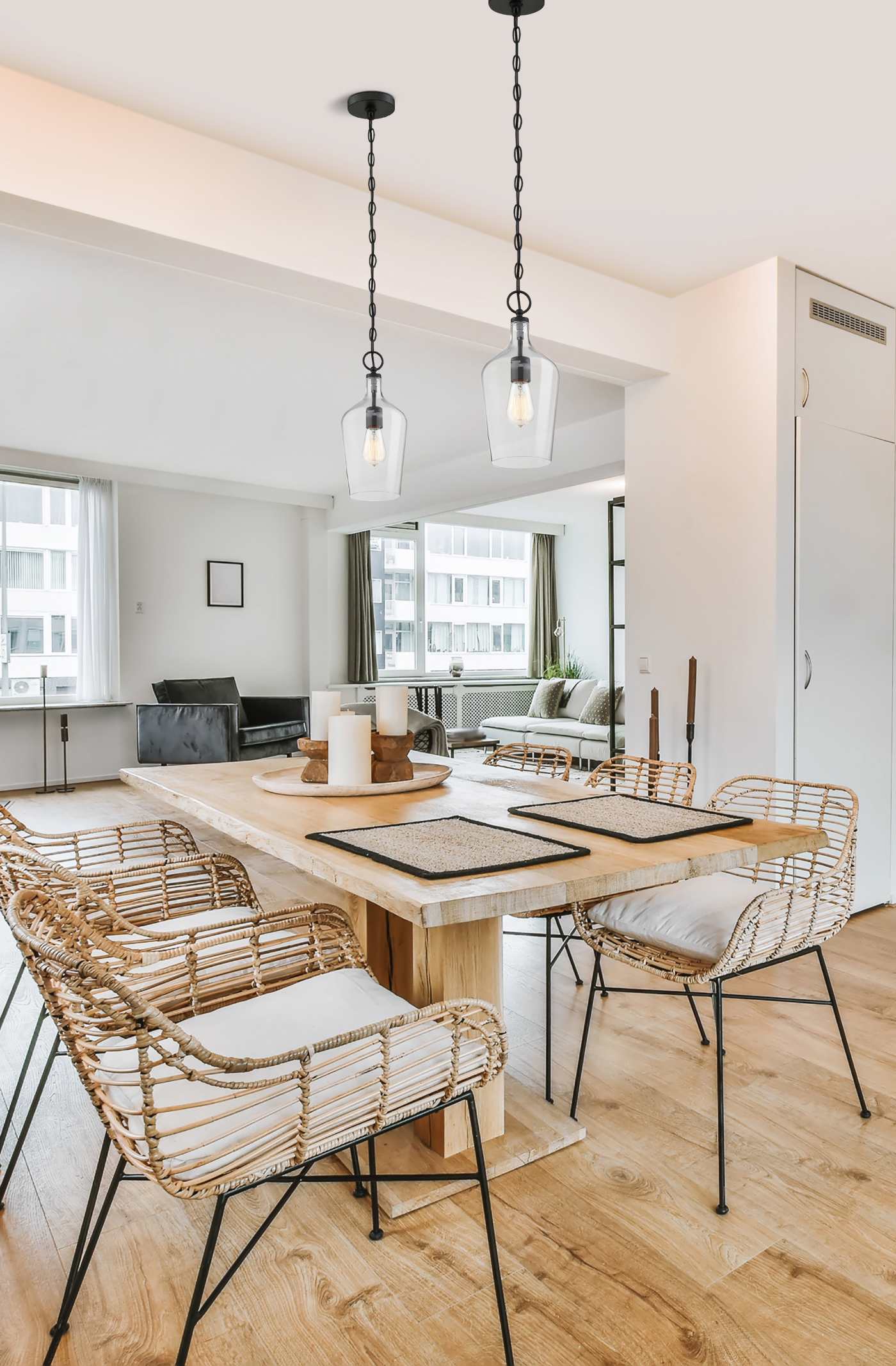 HARTLEY 1 LIGHT PENDANT - 60-6749