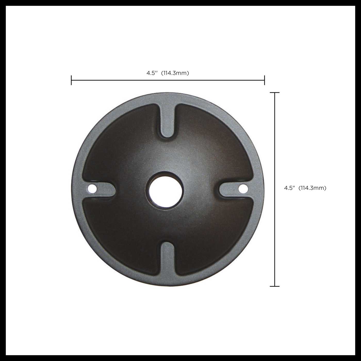 1 LT DIE CAST MOUNTING PLATE - 60-675