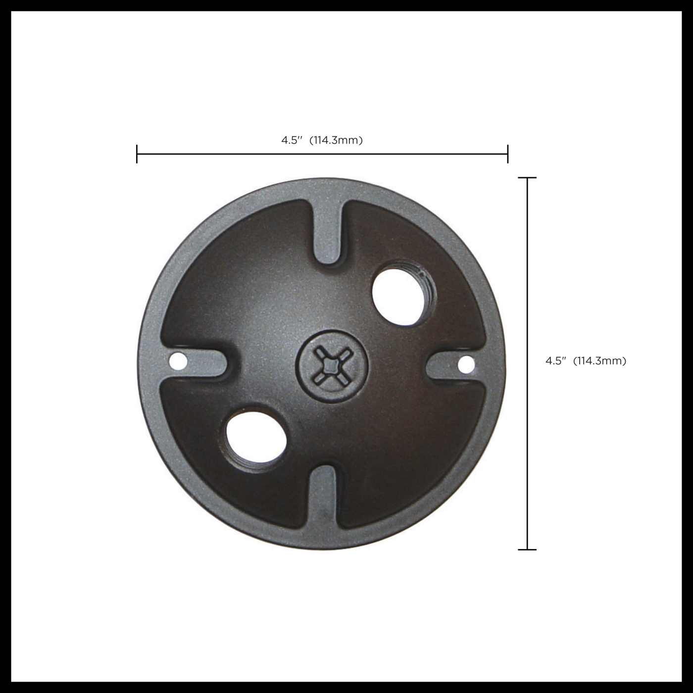 2 LT DIE CAST MOUNTING PLATE - 60-676
