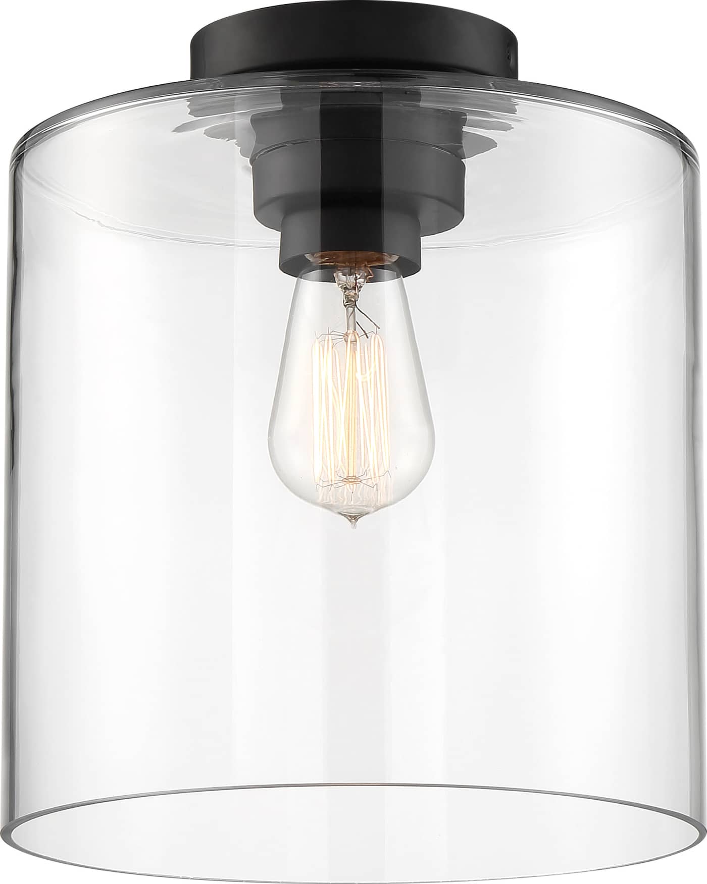 CHANTECLEER 1 LIGHT SEMI FLUSH - 60-6779