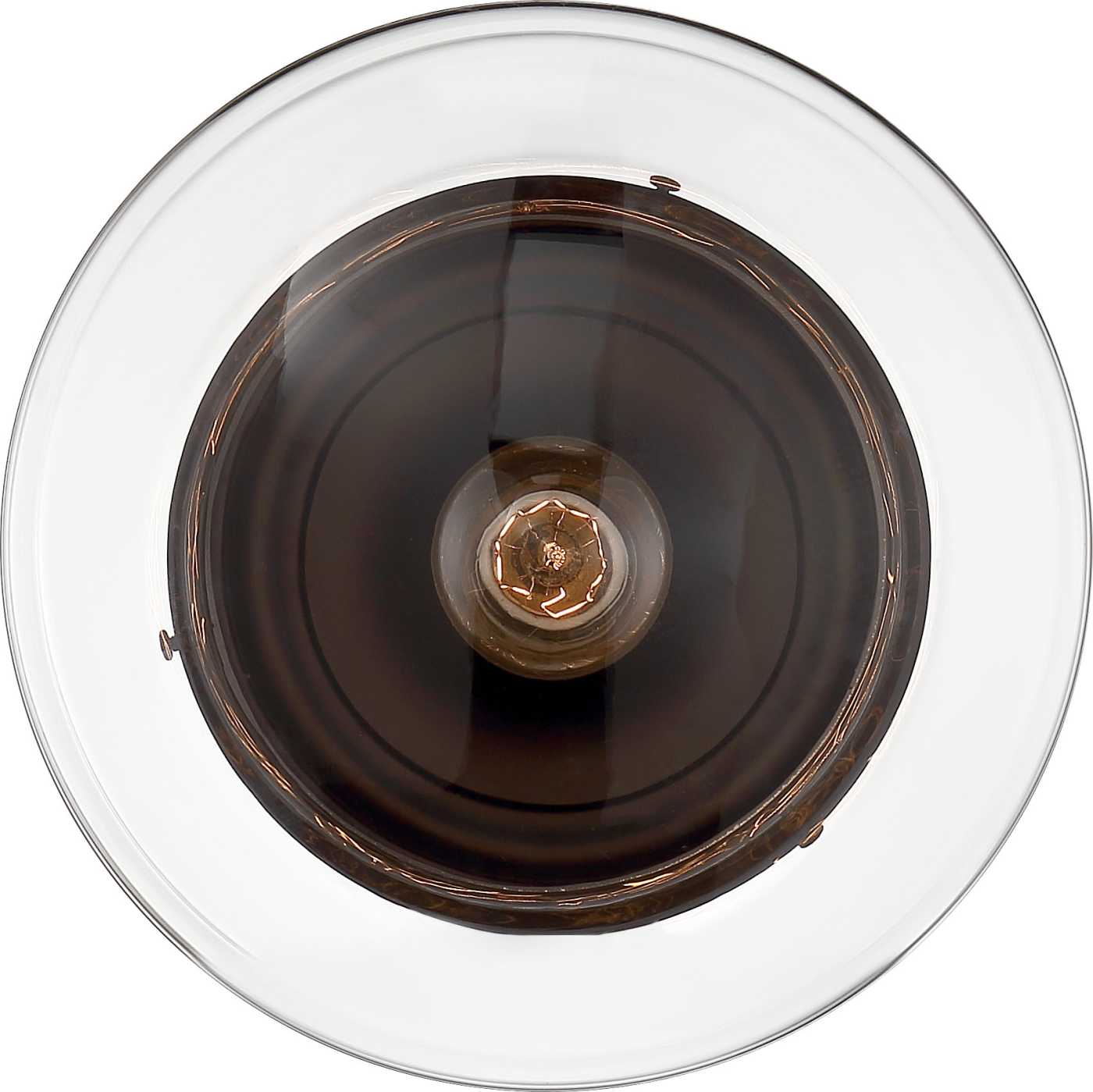 CHANTECLEER 1 LIGHT SEMI FLUSH - 60-6779