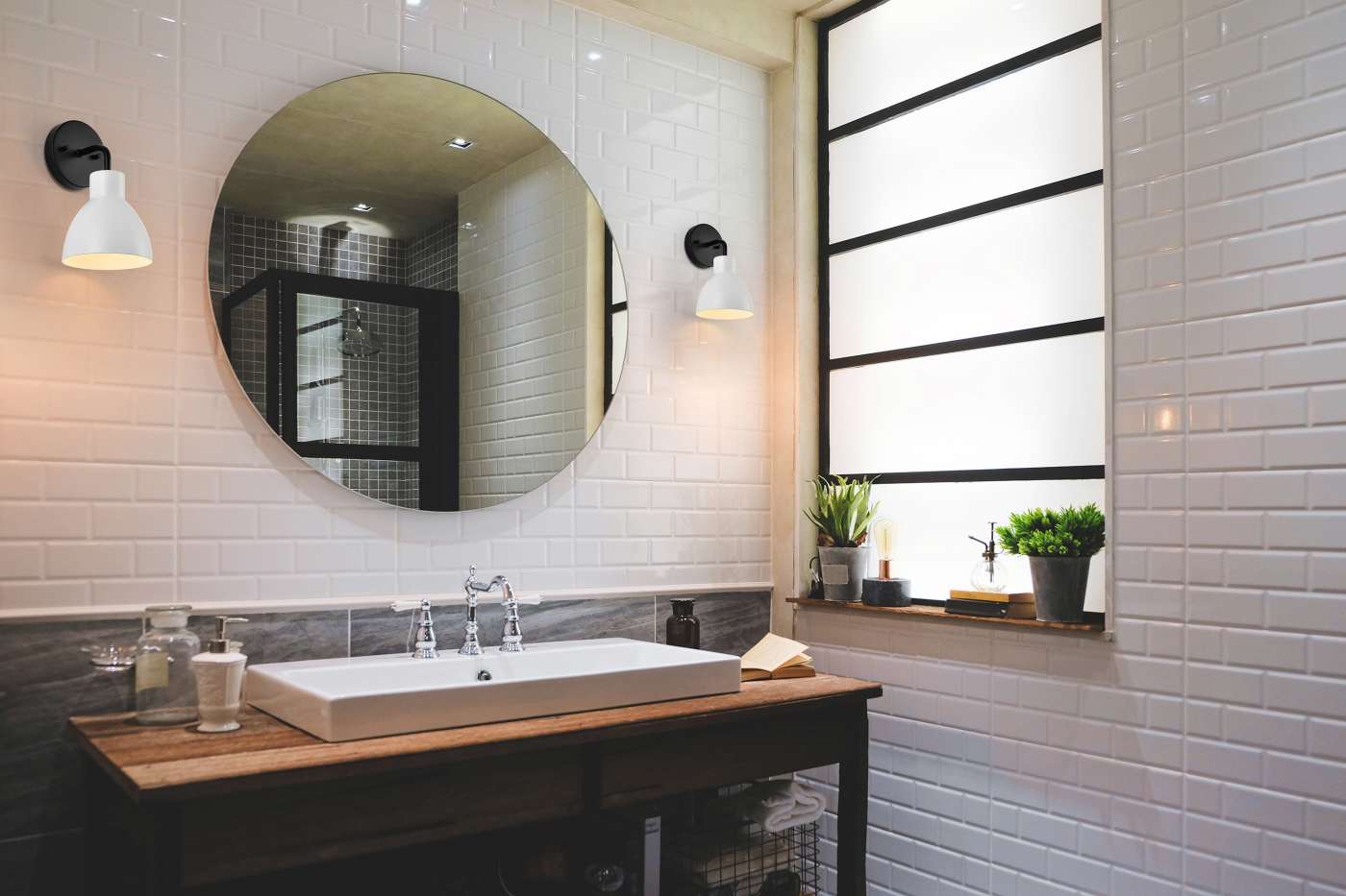 SLOAN 1 LIGHT VANITY - 60-6784